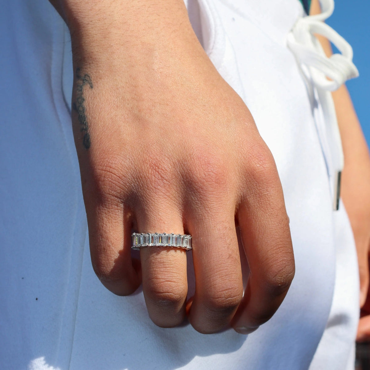 Baguette Ring - Silver - Tyresse