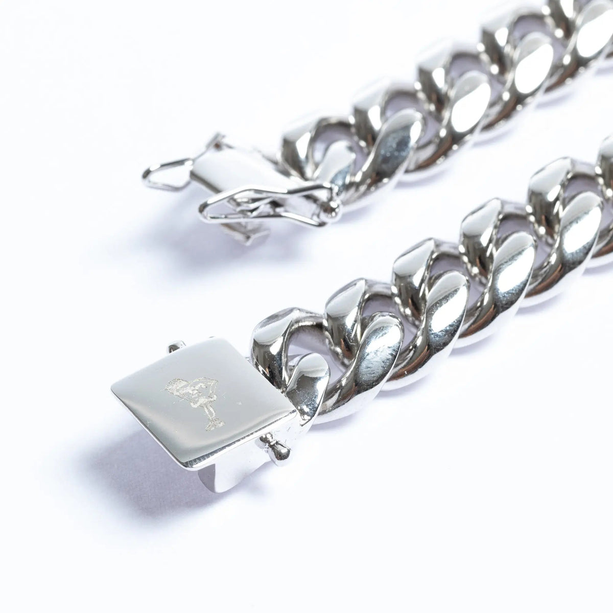 Tyresse 14MM MIAMI CUBAN BRACELET - WHITE GOLD