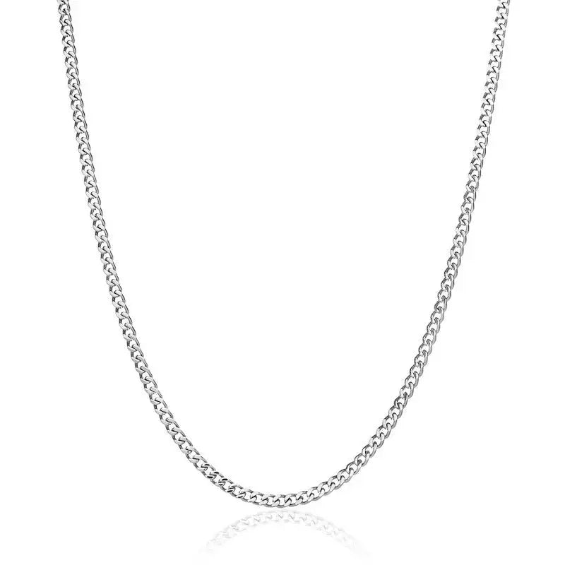 Tyresse 3mm Micro Cuban Chain - White Gold