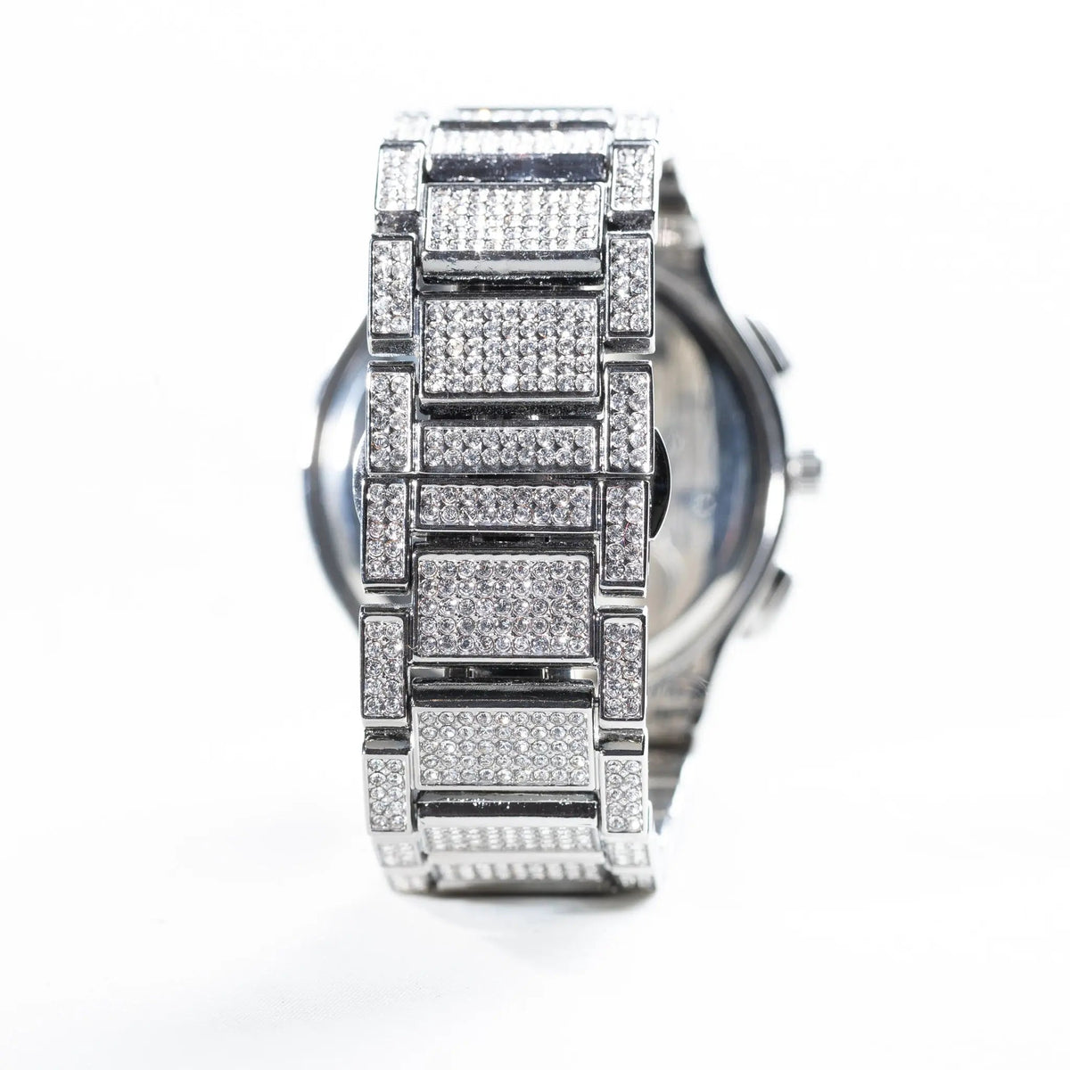 Tyresse Bigface Fashion Watch - White Gold