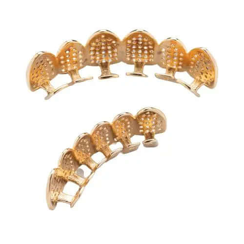 Tyresse Iced Grillz - Gold