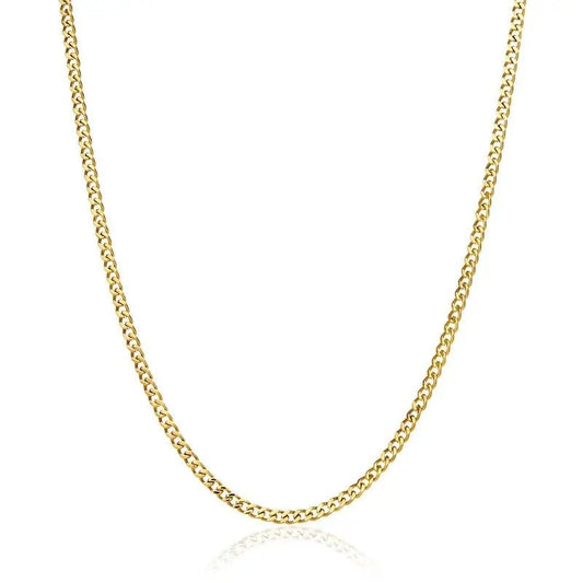 3mm Micro Cuban Chain - Gold - Tyresse