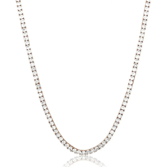 5mm Tennis Chain - Rose Gold - Tyresse