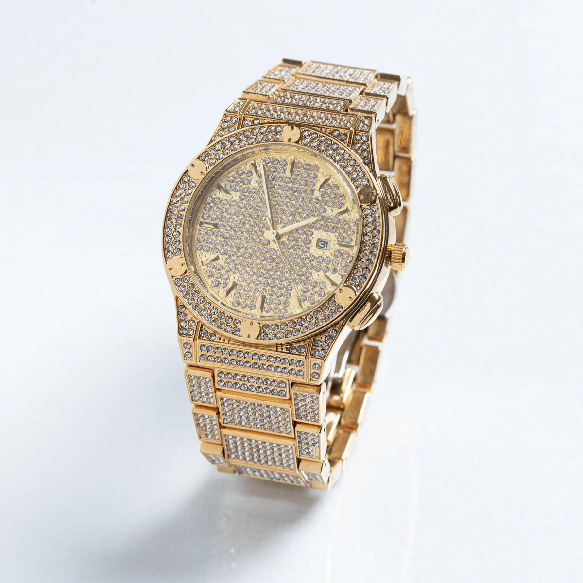  Tyresse Bigface Fashion Watch - Gold