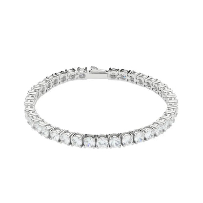  Tyresse 4mm Tennis Bracelet - White Gold