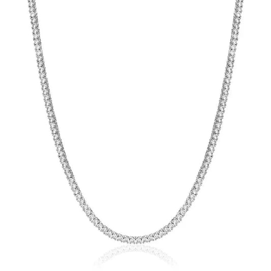  Tyresse 5mm Tennis Chain - White Gold