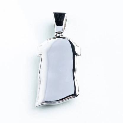  Tyresse Iced Xl Jesus Pendant - Silver