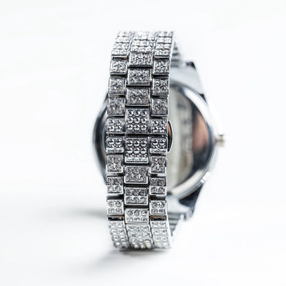  Tyresse Presidential Fashion Watch - White Gold